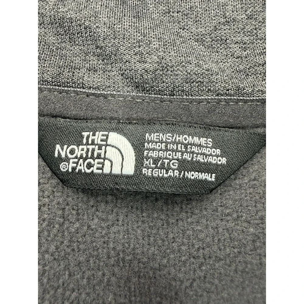 The North Face Men's XL Sweater - Gray Fleece 1/4